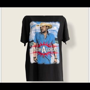 Jason Aldean Country Concert T shirt Tour 2015